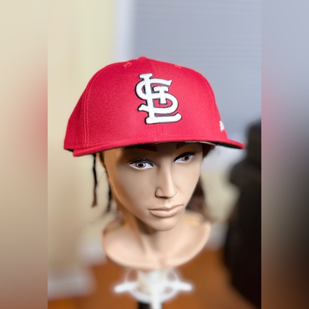 New Era St. Louis Red Flat Brim Baseball Cap